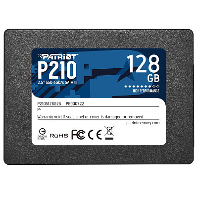 SSD диск Patriot P210 128GB (P210S128G25)