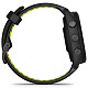 Спортивний годинник GARMIN Forerunner 265S Black Bezel and Case with Black/Amp Yellow Silicone Band
