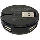 USB Hub Defender 1 Quadro Light 4-port USB2.0 пасивний, чорний