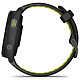 Спортивний годинник GARMIN Forerunner 265S Black Bezel and Case with Black/Amp Yellow Silicone Band