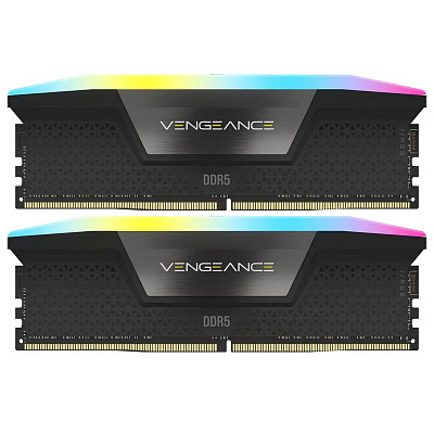 ОЗУ DDR5 2x16GB/6000 Corsair Vengeance RGB Black (CMH32GX5M2E6000C36)