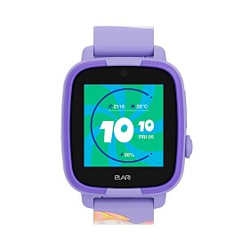 Детские смарт-часы Elari FIXITIME Fun Фиолетовый (ELFITL-LIL) - ПУ
