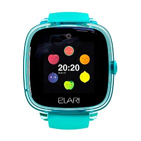 Детские смарт-часы с GPS Elari KidPhone Fresh Green - зеленые
