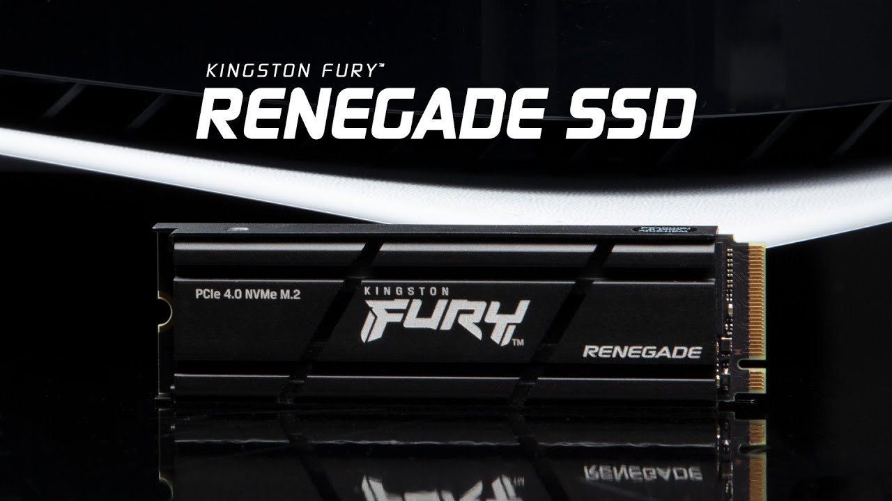 SSD диск Kingston Fury Renegade 1.0TB M.2 2280 PCIe 4.0 x4 NVMe 3D TLC (SFYRS/1000G)